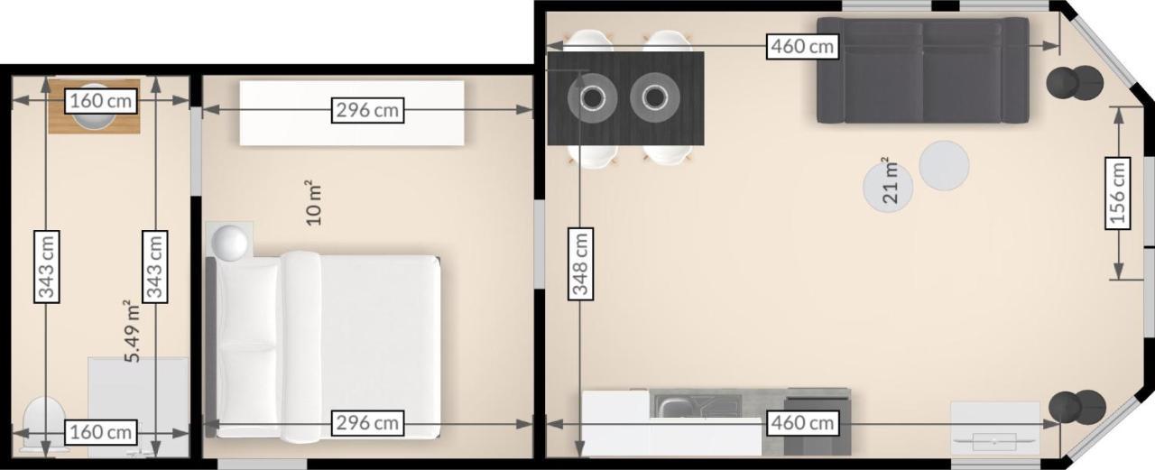 Rmg Roses Apartments Бад Кляйнкирххайм Экстерьер фото